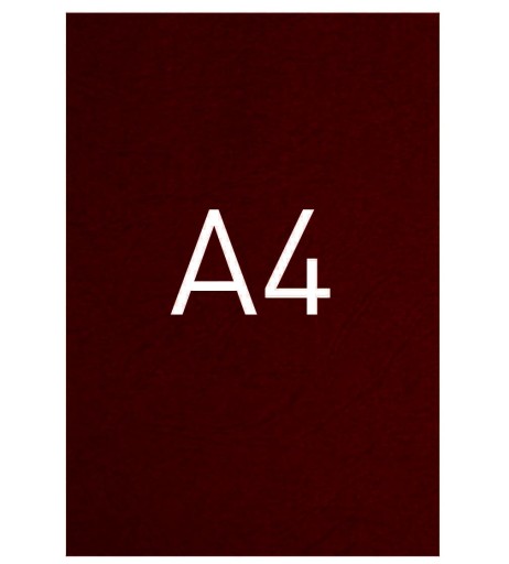 Обложки для переплета А4 OPUS, коричневый кожзаменитель