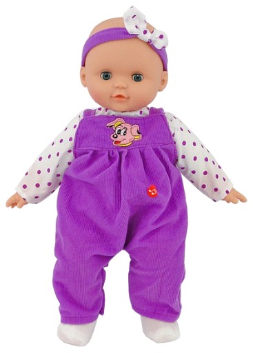 różowa lalka BABY bobas BORN mówi ŚPIEWA zamyka oczy nr49