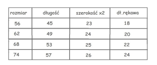 PAJACYK NIEMOWLĘCY PAJAC BAWEŁNA 74 ULICZKI /82/