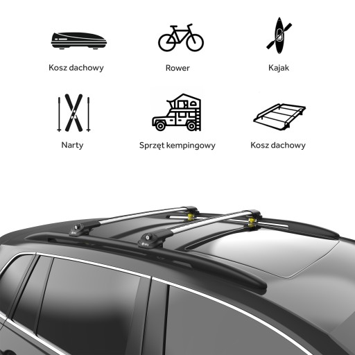Air-1 крыша черепаха для Citroen C4 Grand Picasso Silver