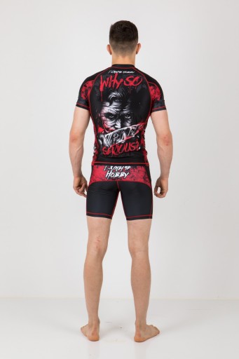 Термоактивный рашгард для ММА WHY SO SERIOUS 2XL