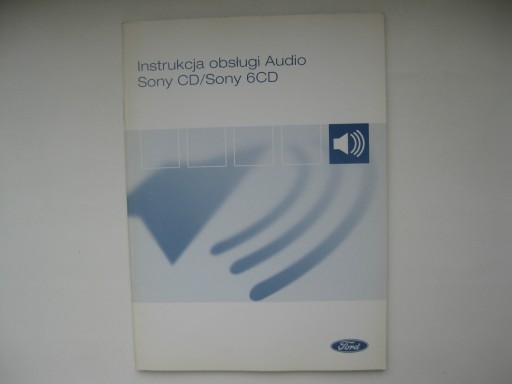Поддержка аудиосистемы Ford Sony CD Sony 6 CD Ford PL