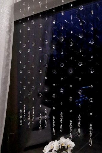 Макаронные шторы BEAUTIFUL DROPS кристаллы 100 см