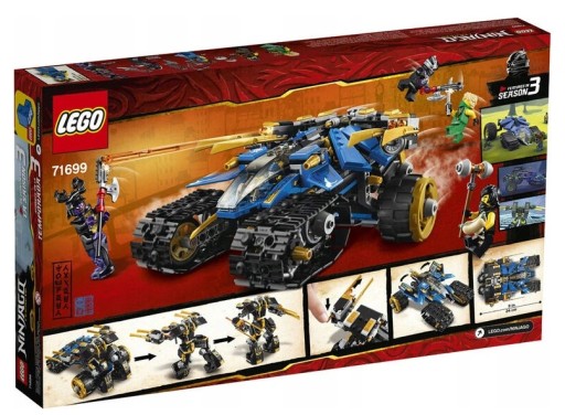 LEGO Ninjago 71699 THUNDER VEHICLE Механический воин
