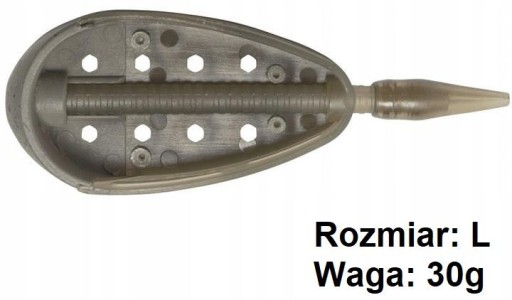 KOSZYK PRESTON ICS IN-LINE BANJO XR FEEDER LARGE // 30g [P0040093]
