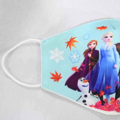 MASECZKA na twarz DLA DZIECKA MASKA dziecięca Elza Frozen Kraina Lodu