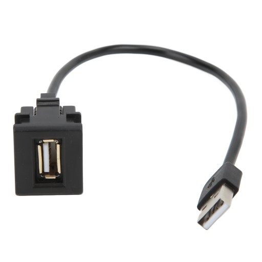 Przedłużenie gniazda USB z męskiego na żeńskie