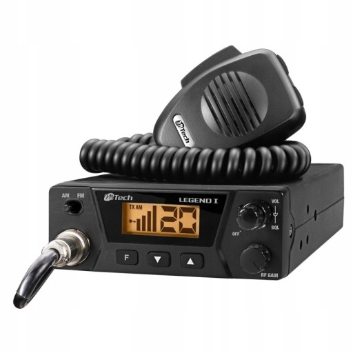 КОМПЛЕКТ CB RADIO LEGEND I + Сломанная МАГНИТНАЯ АНТЕННА 95см
