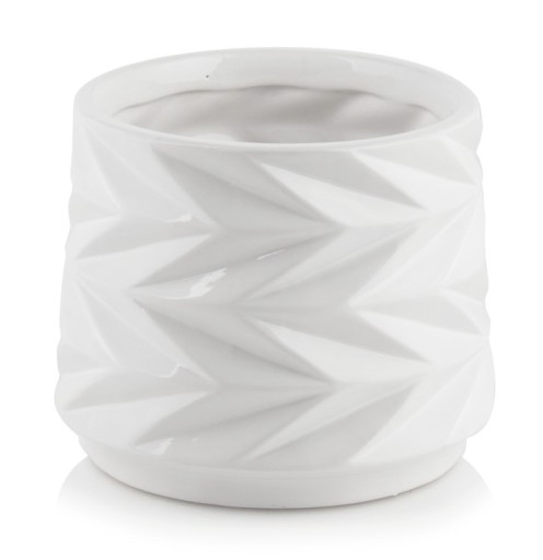 Osłonka Doniczka Ceramiczna Barcelona 15x13 cm czarna