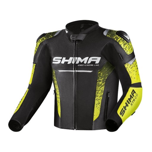 SHIMA STR 2.0 мужская мотоциклетная кожаная куртка