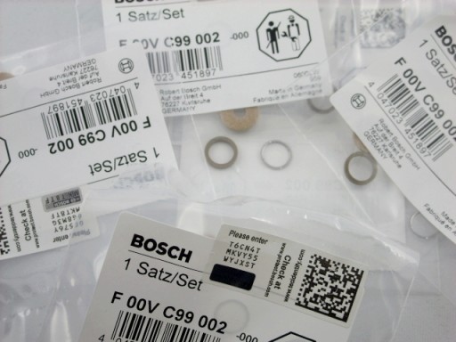 F00VC99002 КОМПЛЕКТ НАСАДОК ДЛЯ ИНЖЕКТОРА BOSCH CR