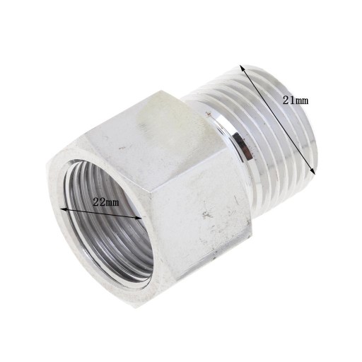 Akwarium Zbiornik CO2 Adapter butli Nakrętka konwertera dla Co2 M22x1,5 do G5/8