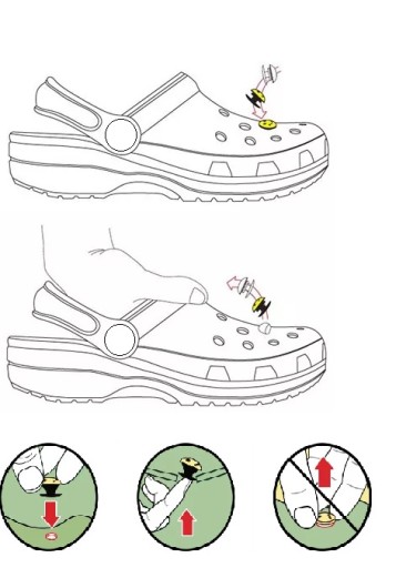 БЕЙДЖ ДЛЯ ОБУВИ CROCS ДЕКОРАЦИЯ ЖЕНСКИЙ СТРИПТЕЗ Бюстгальтер