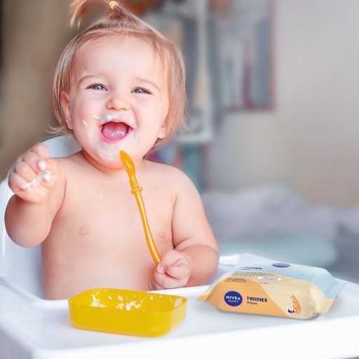 Nivea Baby Toddies Wet Wipes для детей - нежные 57 шт.