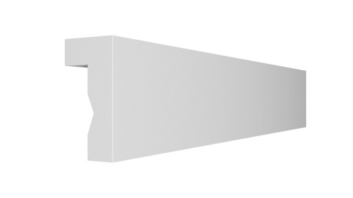 Карнизная лента, адаптированная под светодиоды, 12x6 см