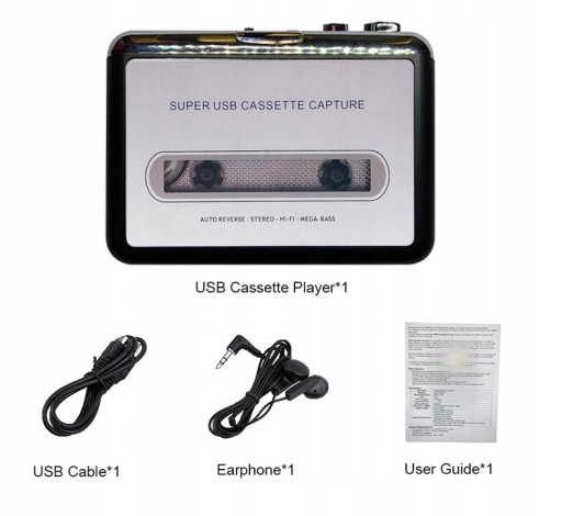 Конвертер кассетного магнитофона Walkman в mp3