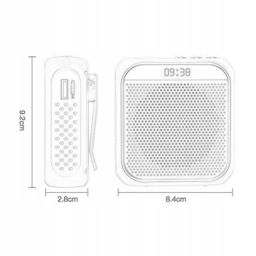 Портативный голосовой усилитель Portable Voice White