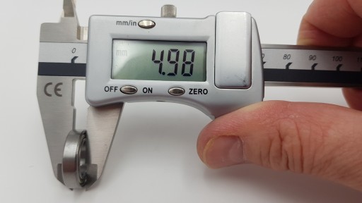 Подшипник колес тележки 6801Z (21мм) 12/21/5мм