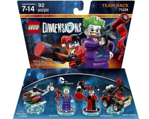 НАБОР LEGO DIMENSIONS TEAM Pack DC COMICS HARLEY 71229