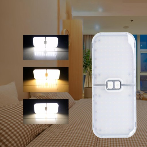 ПОТОЛОЧНЫЙ СВЕТИЛЬНИК С РЕГУЛЯЦИЕЙ 204LED, 12 В, ДЛЯ КАМЕРЫ