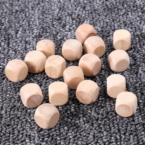 Mini Toy Niedokończone Kości do rękodzieła 20 szt