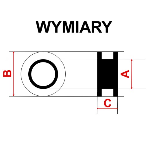 Tunel Silikon Plug Siodłowy Cienki Żółty 18mm