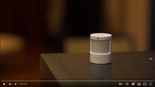 ДАТЧИК ДВИЖЕНИЯ И ОСВЕЩЕНИЯ AQARA MS HOMEKIT ZIGBEE