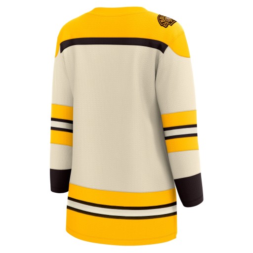 Женская кремовая футболка Boston Bruins в честь 100-летия Premier Breakaway, 3XL