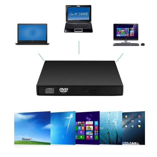 ВНЕШНИЙ USB-РЕКОРДЕР ДЛЯ CD-R/DVD-ROM/RW