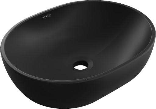 MEXEN VIKI UMYWALKA NABLATOWA 48x35 CZARNA MAT