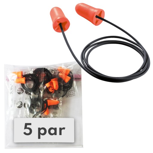 Беруши uvex Com4-fit со шнуром, 5 пар