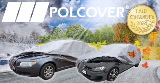 POKROWIEC NA SAMOCHÓD 5warstw +PAS r. S2 do 380cm hatchback EXCLUSIVE