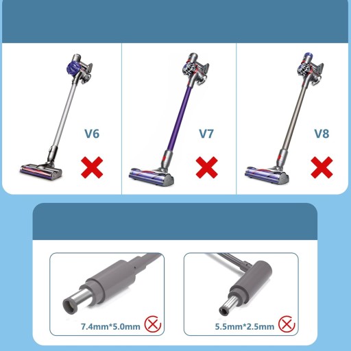 ЗАРЯДНОЕ УСТРОЙСТВО ДЛЯ ПЫЛЕСОСА БЛОК ПИТАНИЯ 1,8 М ДЛЯ DYSON V10 V11 V12 V15 SV12 SV14 SV15