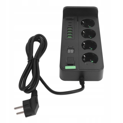 Европейский удлинитель для беспроводной зарядки USB TYPE C 4M