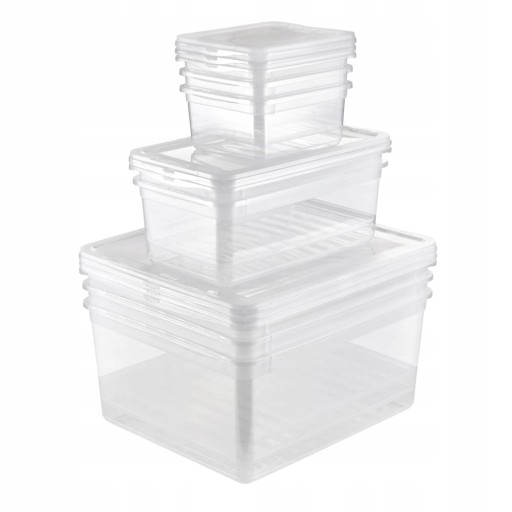 Clearbox Bea прозрачный 59x39x18 см Keeeper