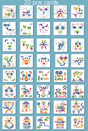 DREWNIANE PUZZLE UKŁADANKA MAGNETYCZNA MONTESSORI
