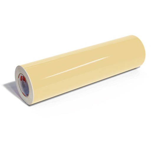 Okleina Meblowa 50 x 100 cm Kremowy Połysk