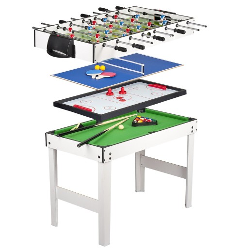 ИГРОВОЙ СТОЛ 4 В 1, ФОССИБЛ, БИЛЬЯРД, ХАМБЕРГЕЙМ, ТЕННИС