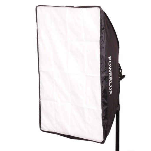 Zestaw światło CIĄGŁE LAMPA STUDYJNA LED 125W SOFTBOX 50x70cm statyw