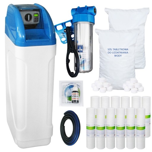 ECO OCEAN BNT 20 СМЯГЧИТЕЛЬ ВОДЫ + ФИЛЬТРЫ ТЕСТ НА СОЛИ