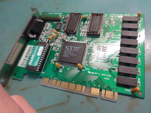 Видеокарта VGA PCI S3 Trio64 GAAC2 DIAMOND