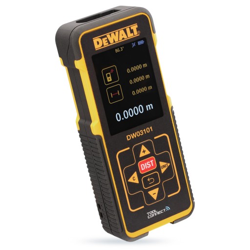 Лазерный дальномер Dewalt DW03101 со степенью защиты IP65, 100 м