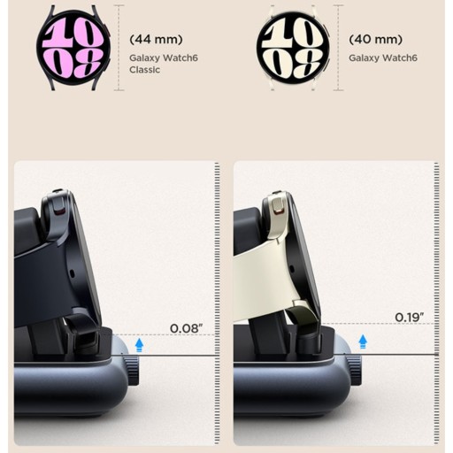 Ładowarka Magnetyczna JoyRoom Składana 2w1 do Samsung Galaxy Watch 4/5/6
