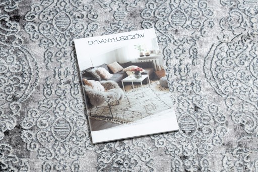 КОВЕР GLAMOUR 120x170 ORNAMENT кремовый/серый #GR4306