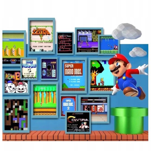 ТВ-ИГРА ТВ-КОНСОЛЬ КАРТРИДЖ 621 РЕТРО-ИГРЫ PEGASUS MARIO PADS HDMI