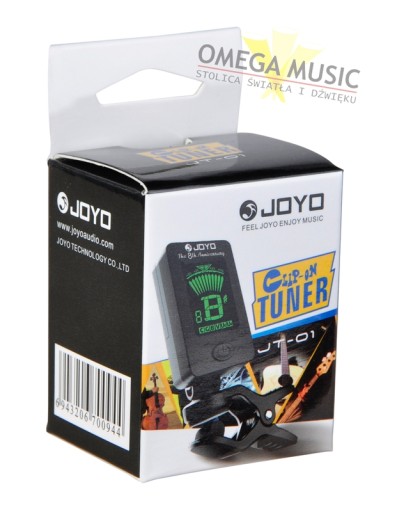 Tuner gitarowy JOYO JT01 stroik tuner chromatyczny