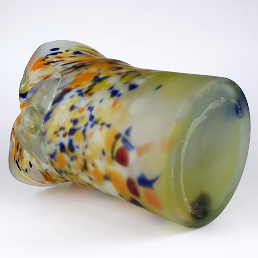 WIELKI WŁOSKI WAZON MURANO GLAS