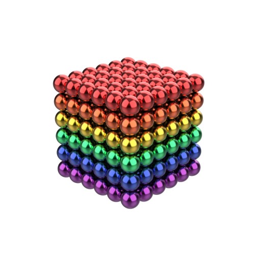МАГНИТНЫЕ БЛОКИ NEOCUBE ШАРИКИ 3мм ЦВЕТНЫЕ 1000шт.