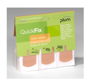Пластыри водостойкие СЛИВА 45 шт QuickFix 5511