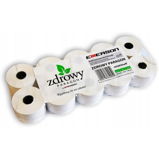 Rolki termiczne 28x30m 10szt. EMERSON rt02830wkff